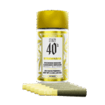 STRAWNANA - .5G 40's Infused Preroll 5 Pack