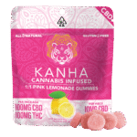 KANHA | 1:1 CBD:THC | Pink Lemonade | 100mg CBD/100mg THC | 10-pack