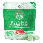 KANHA | 20:1 CBD:THC | Watermelon | 200mg CBD/10mg THC | 10-pack