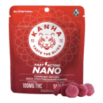 KANHA | NANO | Cran-Pomegranate | Sativa | 100mg THC | 20-pack