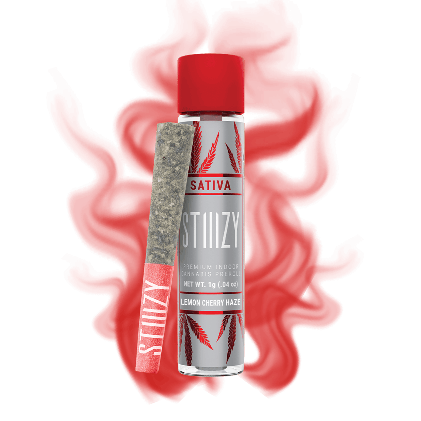 1749501327-weedmaps_1gpreroll_ca_naked_lemoncherryhaze_2500x2500.png LEMON CHERRY HAZE- 1G Naked Preroll - Image 1