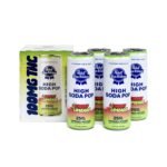 PABST | PBR Cannabis Infused High Soda Pop - Cherry Limeade | 25mg | 4 pack