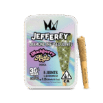 Blackberry Kush - Jefferey Infused Joint .65g 5 Pack