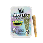 Lemon Burst - Jefferey Infused Joint .65g 5 Pack