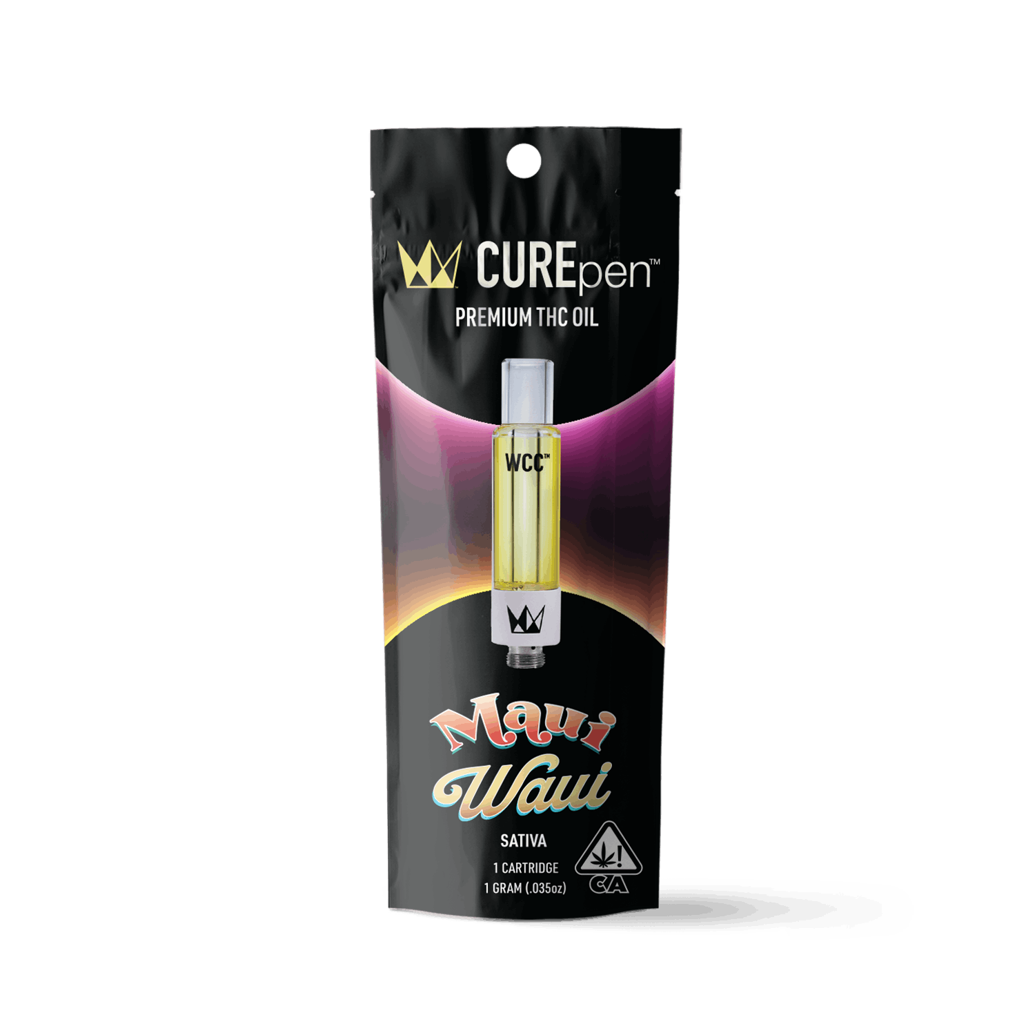 1767211037-1g_curepen_maui_waui-2.png Maui Waui CUREpen Cartridge - 1g - Image 1