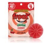 Froot Sour Cherry Gummy - 100mg Single Cut-to-dose