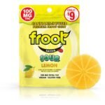 Froot Sour Lemon Gummy - 100mg Single Cut-to-dose