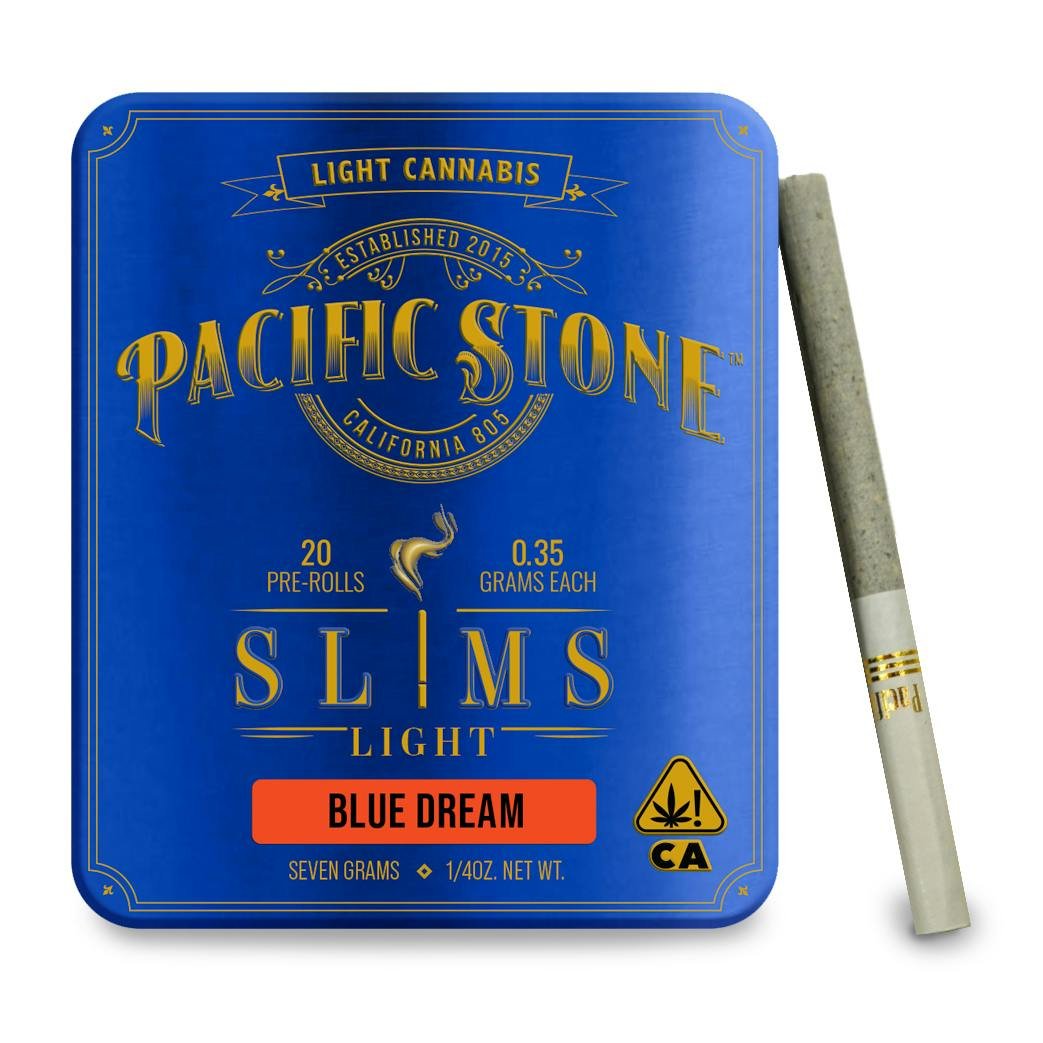 1749668875-slimslight_buedream Blue Dream Sativa Slims Light 20-Pack (7g) - Image 1