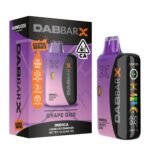 VAPE- DABBAR X LIQUID LIVE DIAMONDS Grape God 1G