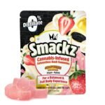 Strawberry Banana Flavored Solventless Gummies - 10x 10mg/gummy